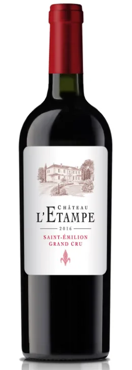Château L'Etampe Saint-Emilion Grand Cru - Château Fleur de Lisse Vignobles Jade - Vins - Rouge - 2016 - 75 cl - vente en ligne directe propriété